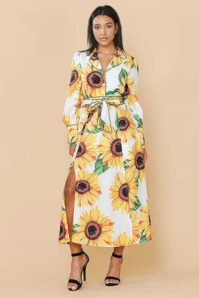 Sunflower Maxi Dress