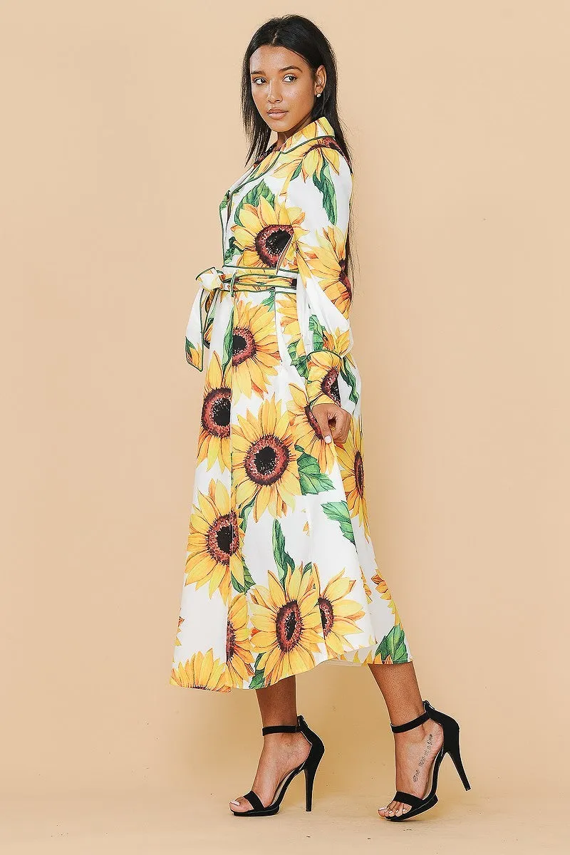Sunflower Maxi Dress