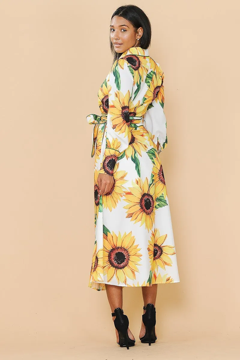 Sunflower Maxi Dress