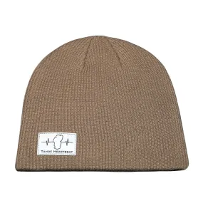Tahoe Beanie | No Cuff | Tan
