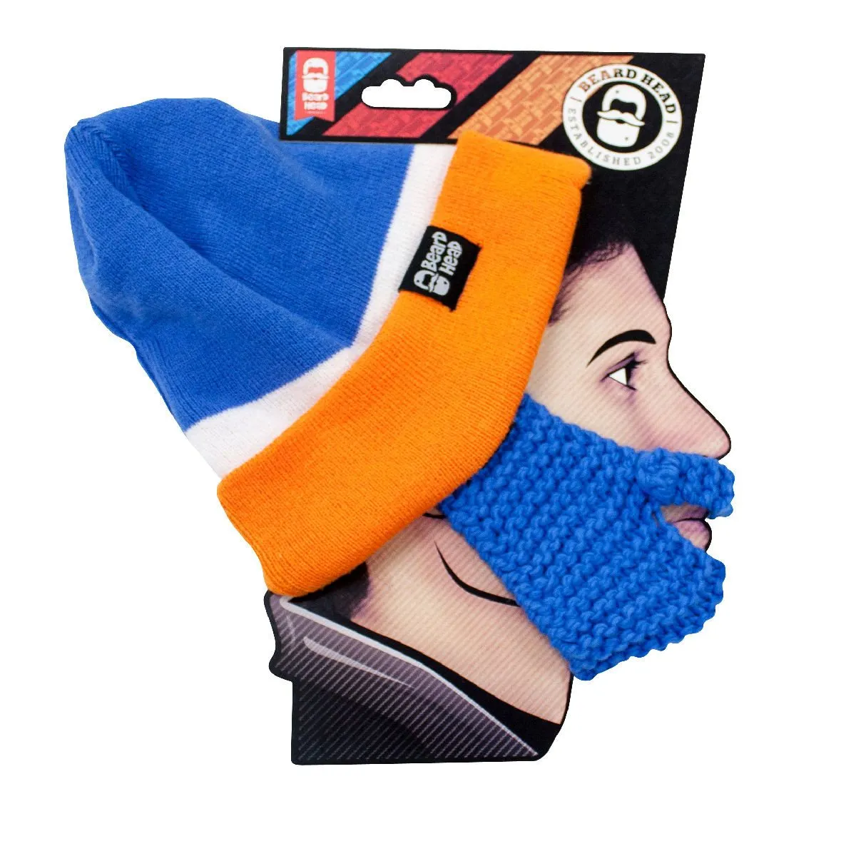 Tailgate Stubble (light-blue/orange)