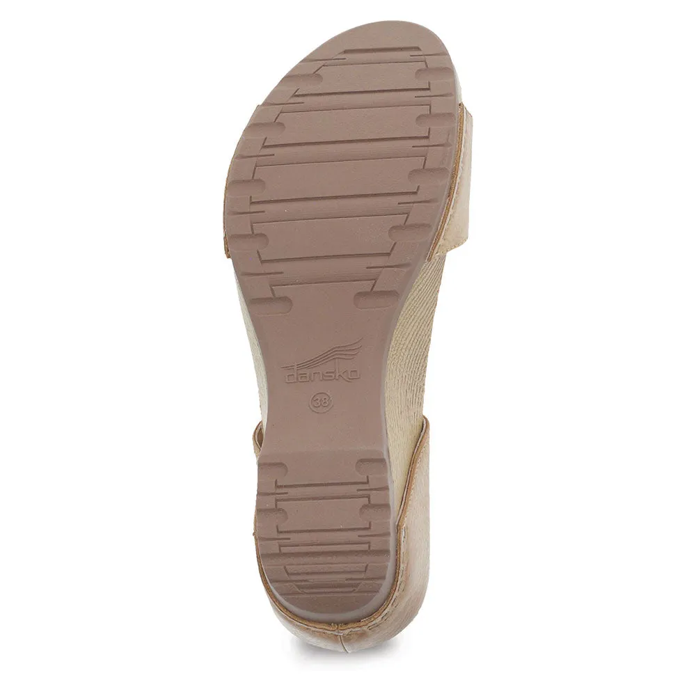 Tanya Double Strap Slide Sandal
