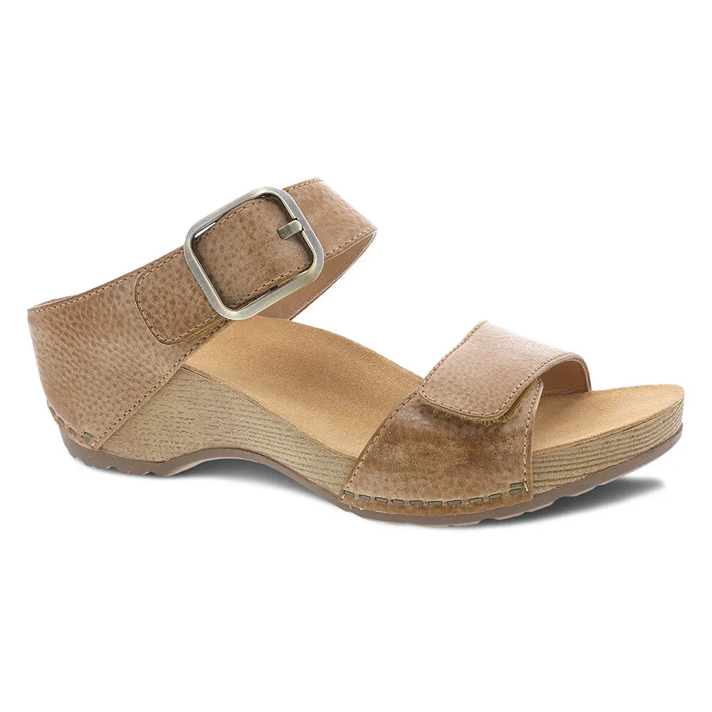 Tanya Double Strap Slide Sandal