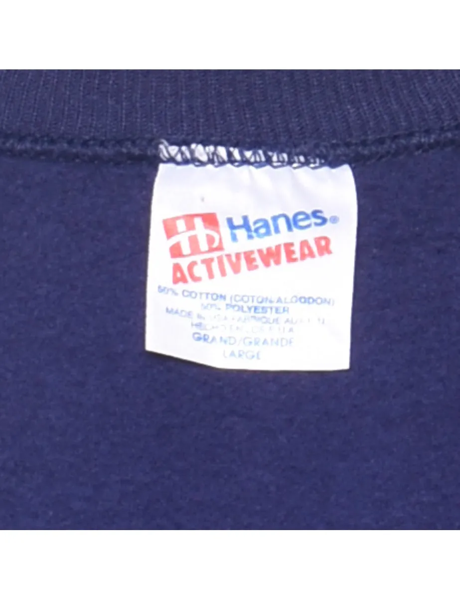 Tennessee Printed Purple 1990s Sweatshirt - L