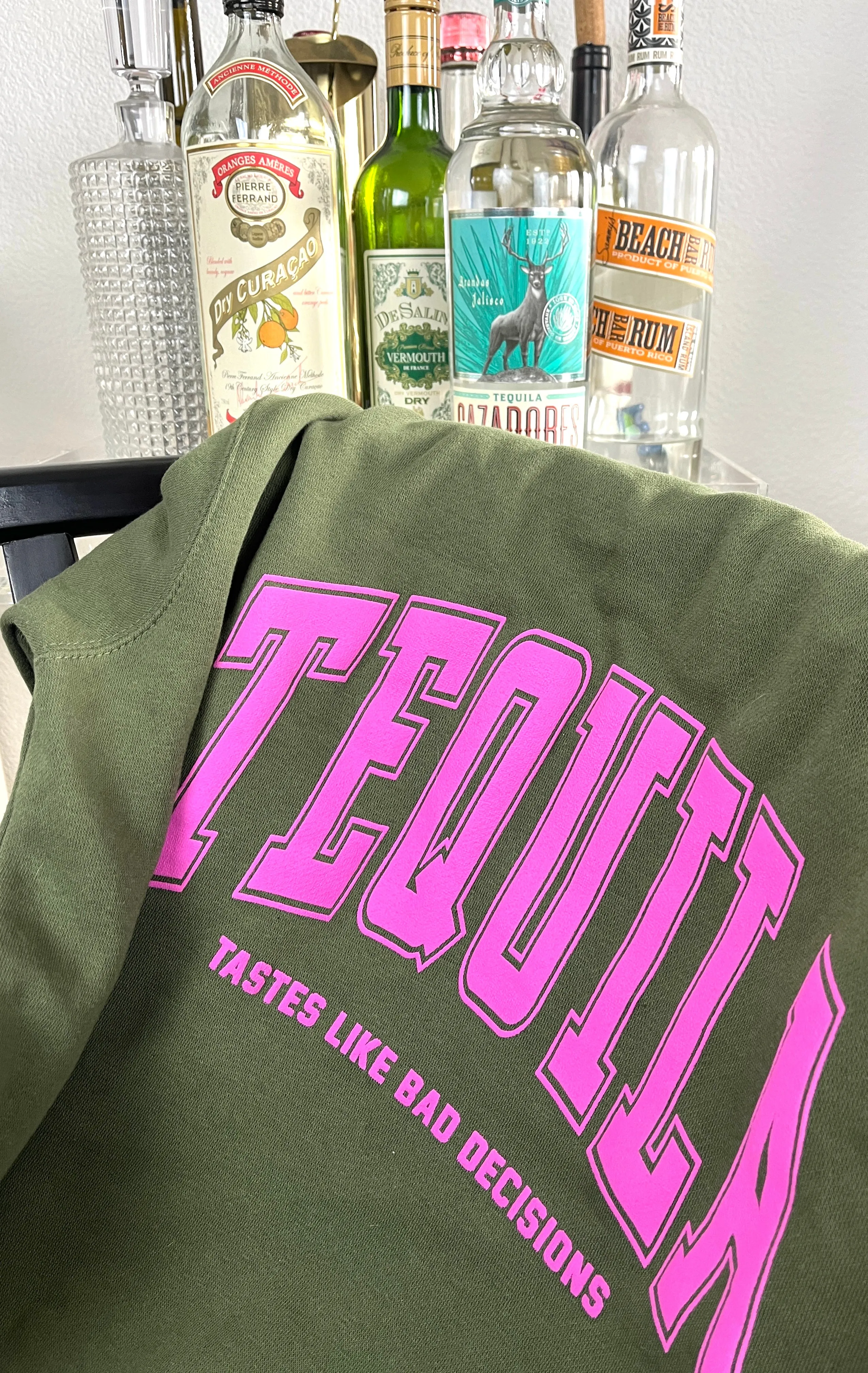 Tequila Tastes Like Bad Decisions Sweatshirt