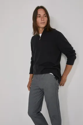 Textured two-tone formal chinos