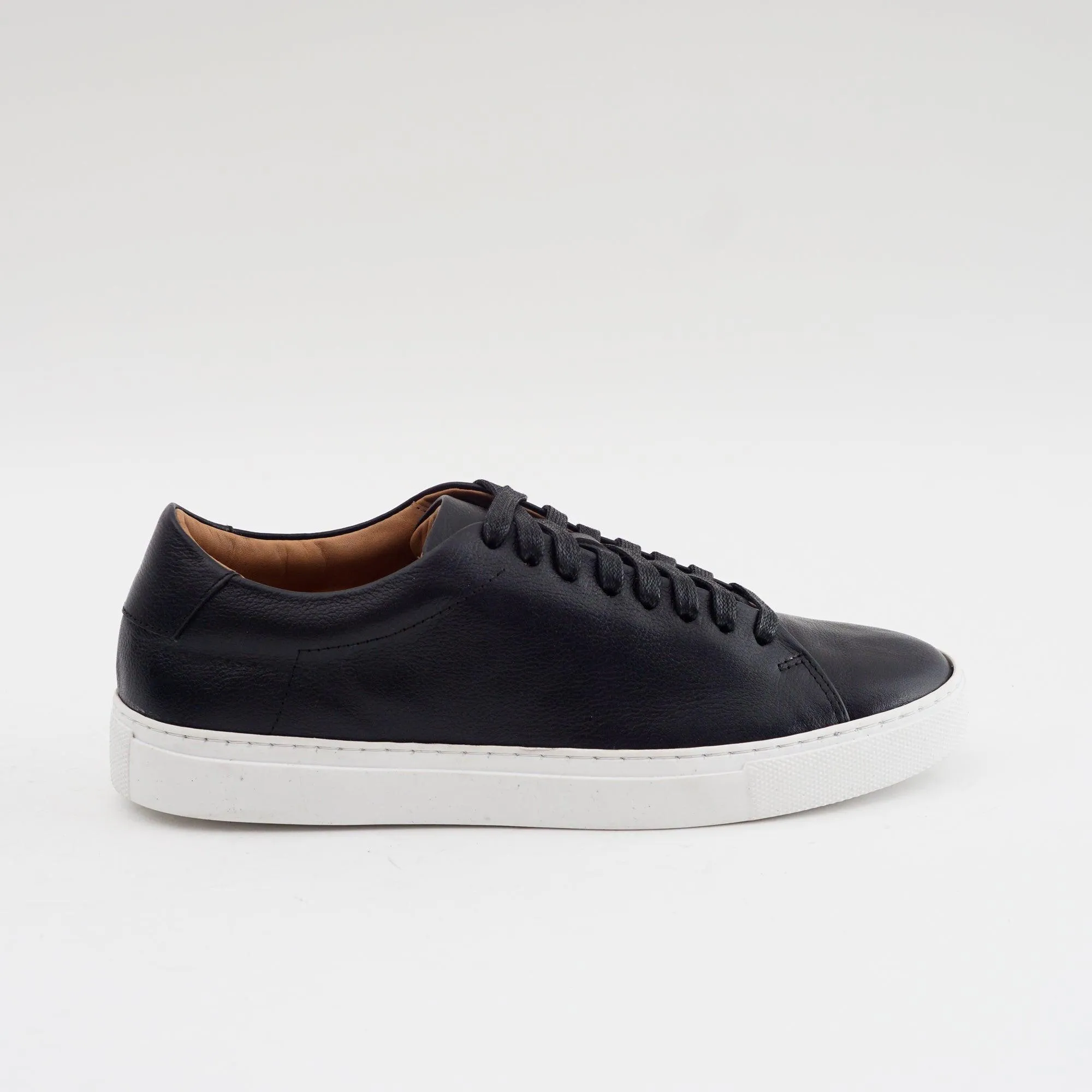 The Massela Sneaker - Cuir Grainé Noir