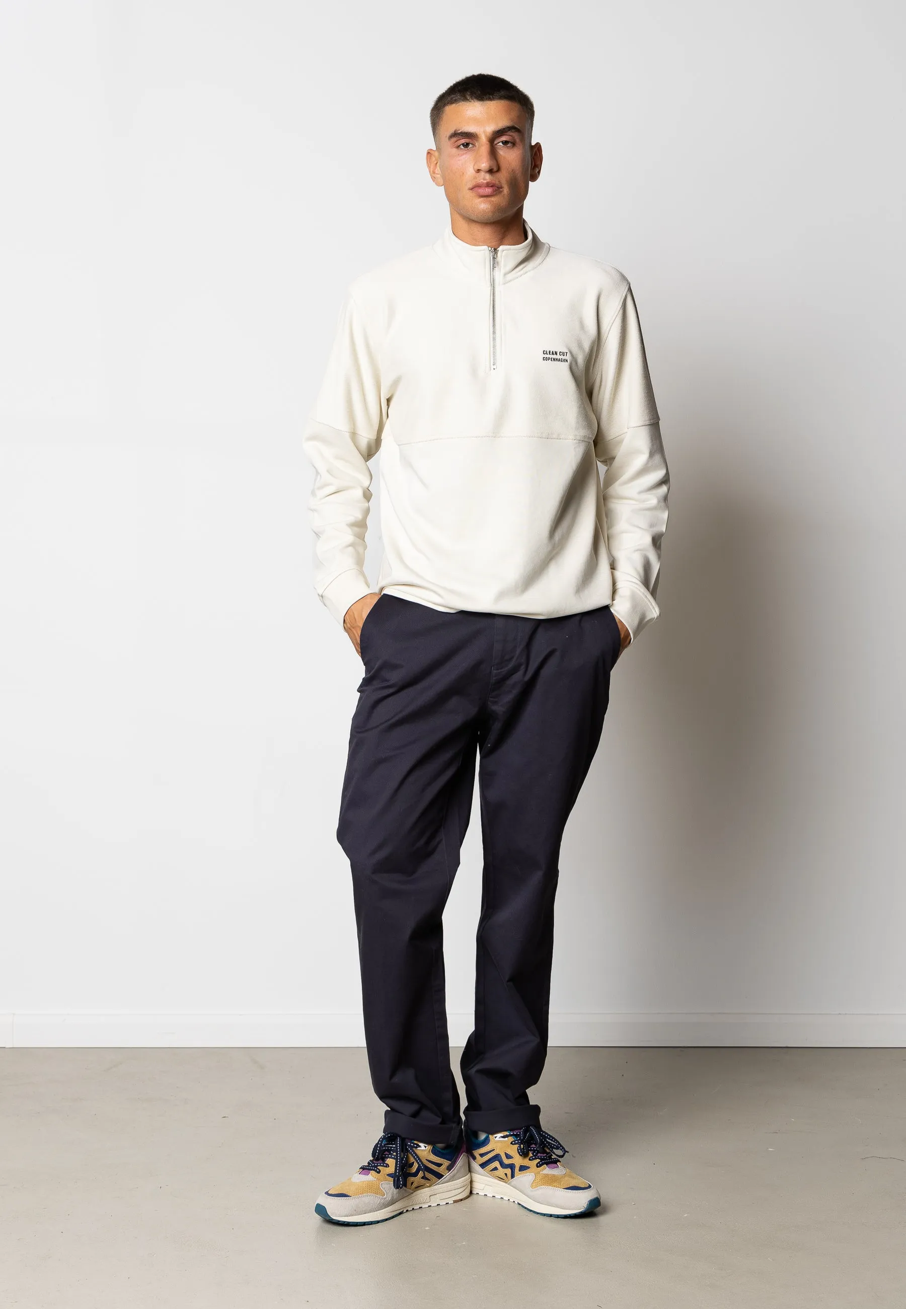 Tokyo twill chinos - Mørk Navy