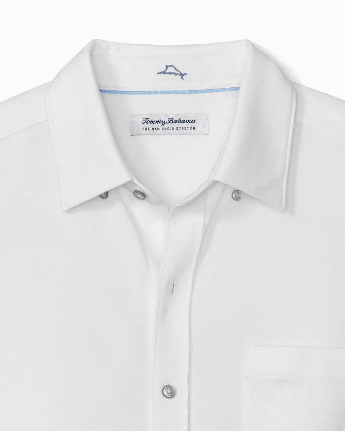 Tommy Bahama San Lucio Stretch Knit Shirt White