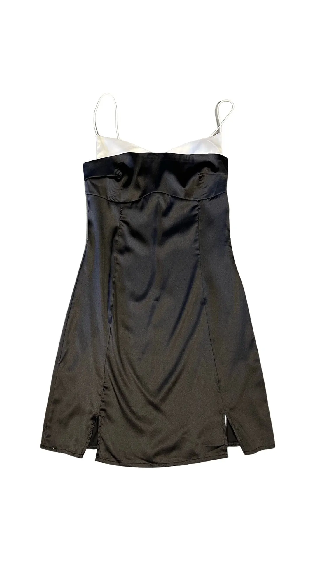 Tuxedo Dress - Black