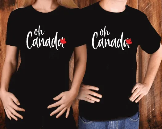 Unisex Oh CANADA - word T-Shirt