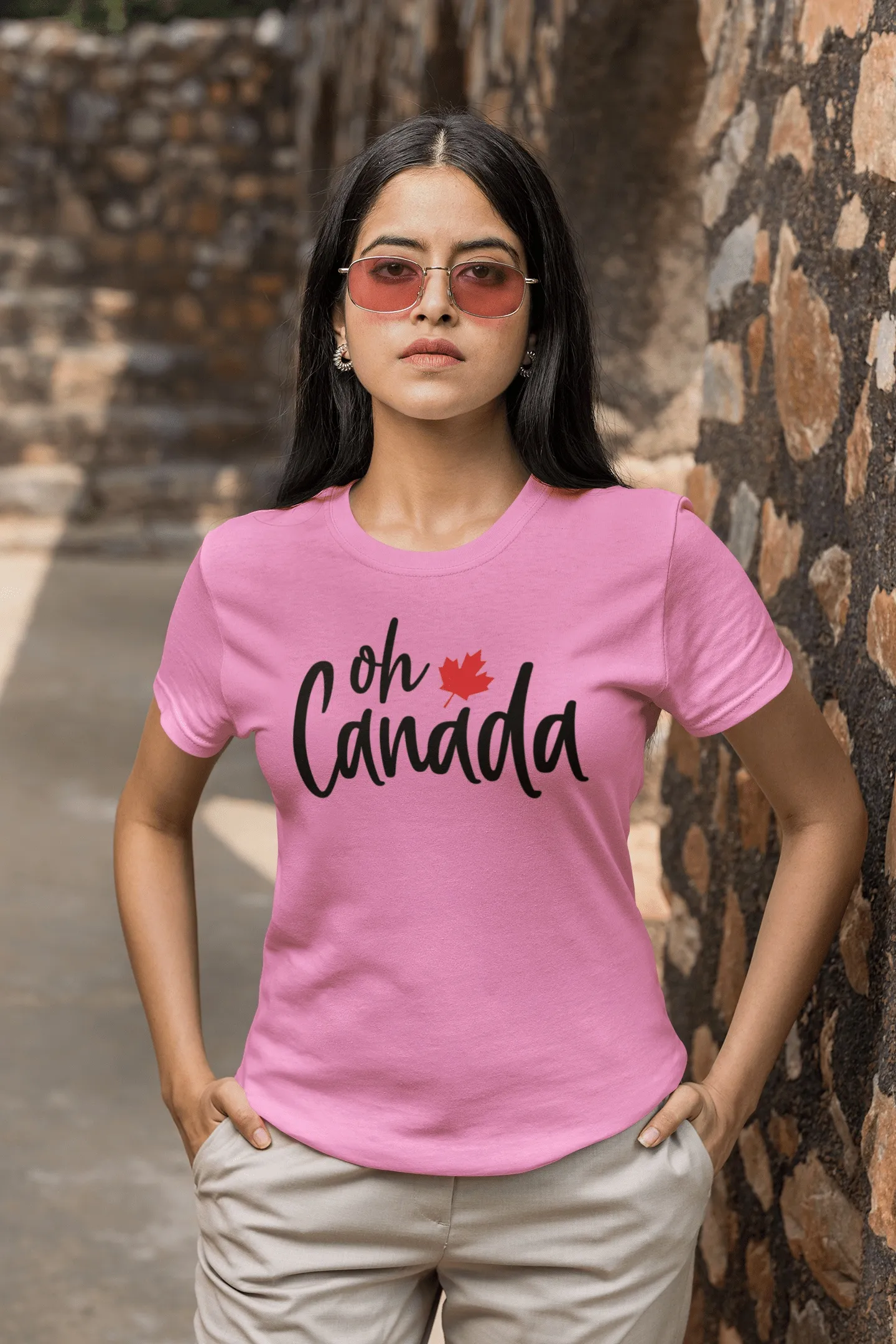 Unisex Oh CANADA - word T-Shirt