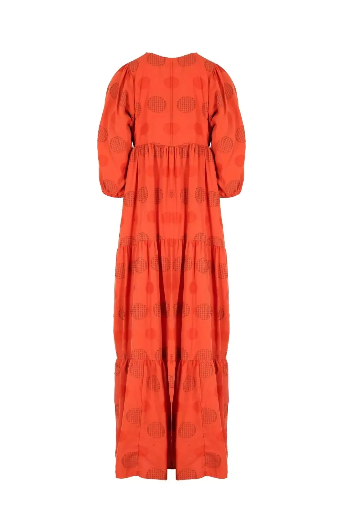 Universal Olivia Dress Orange in Cotton Blend