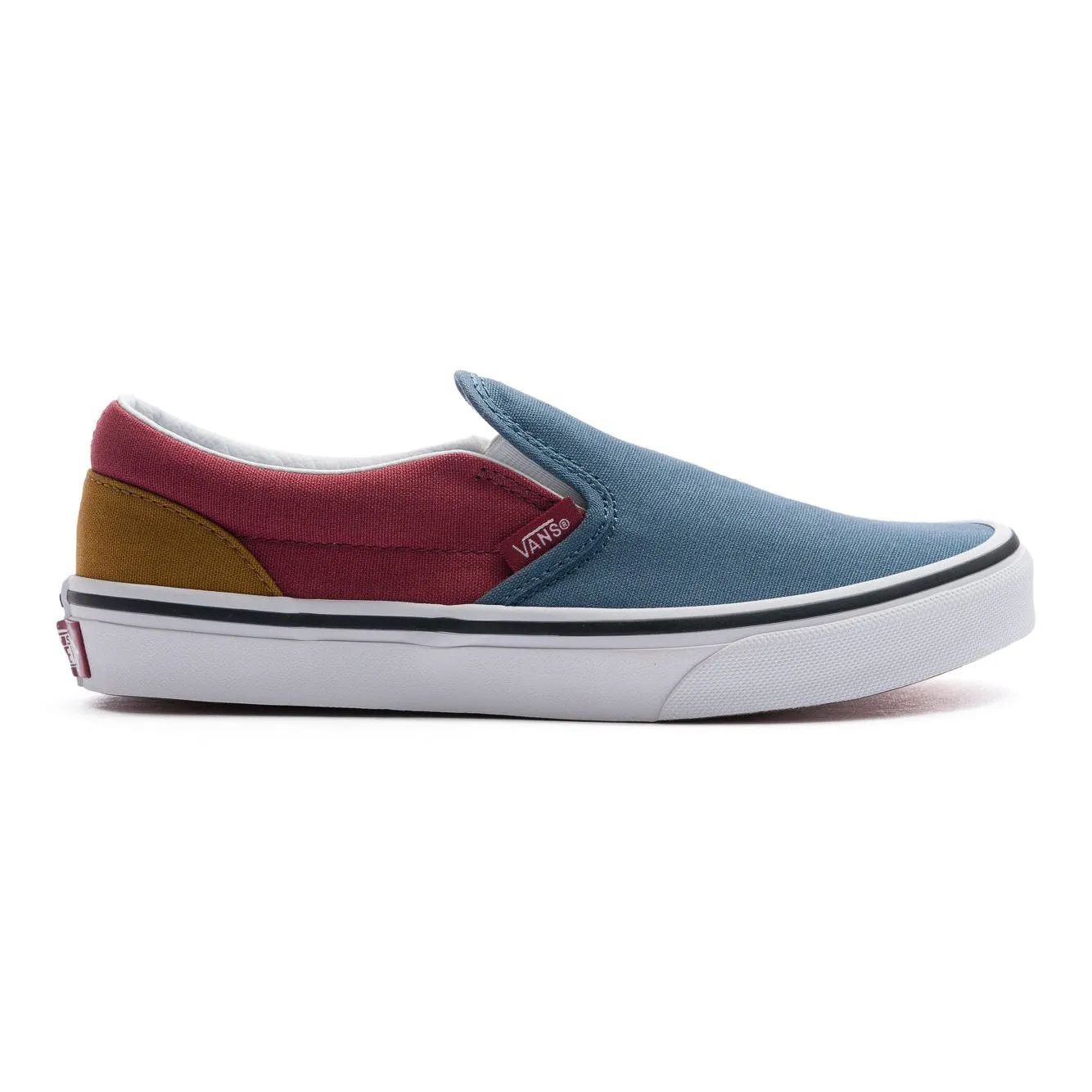 Vans Kids Classic Slip-On - (Color Block) Multi/White