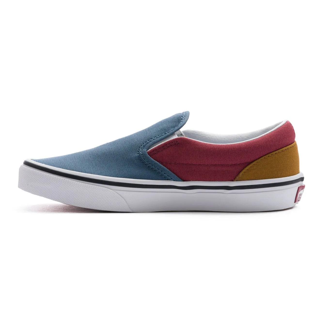 Vans Kids Classic Slip-On - (Color Block) Multi/White