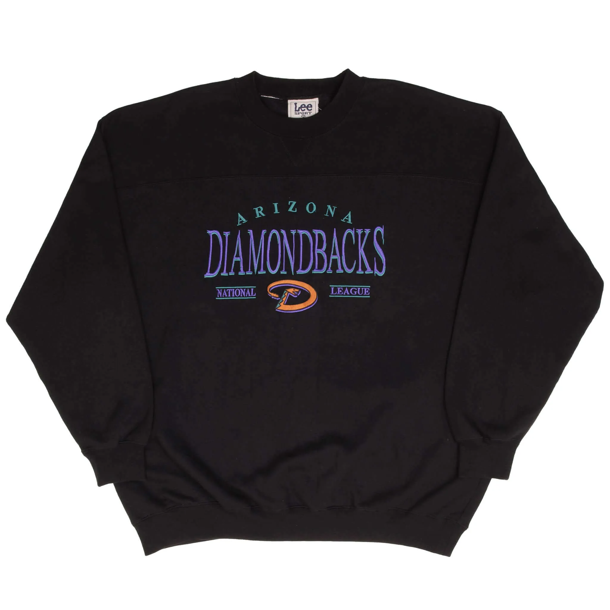 VINTAGE MLB ARIZONA DIAMONDBACKS EMBROIDERED SWEATSHIRT 1990S SIZE 2XL