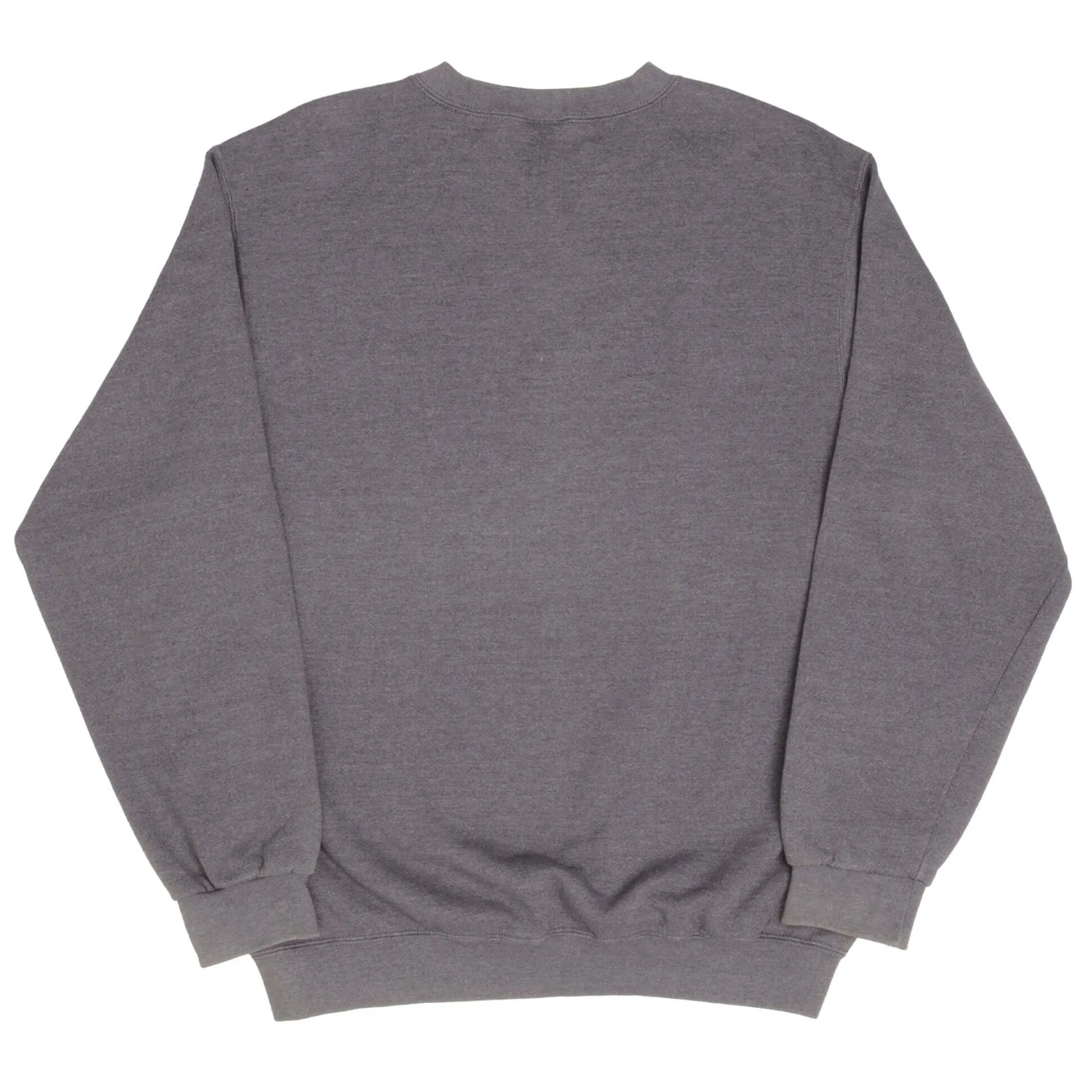 VINTAGE NIKE CLASSIC SWOOSH DARK GREY SWEATSHIRT 2000S SIZE MEDIUM MADE IN USA