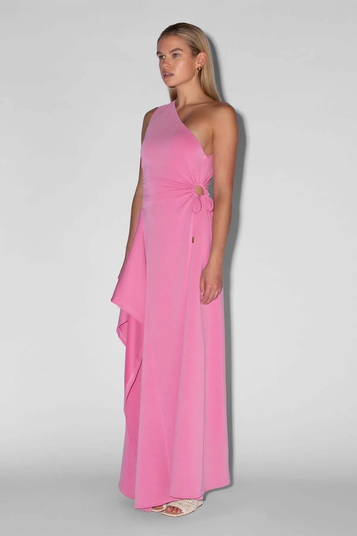 Vivi One Shoulder Dress - Candy