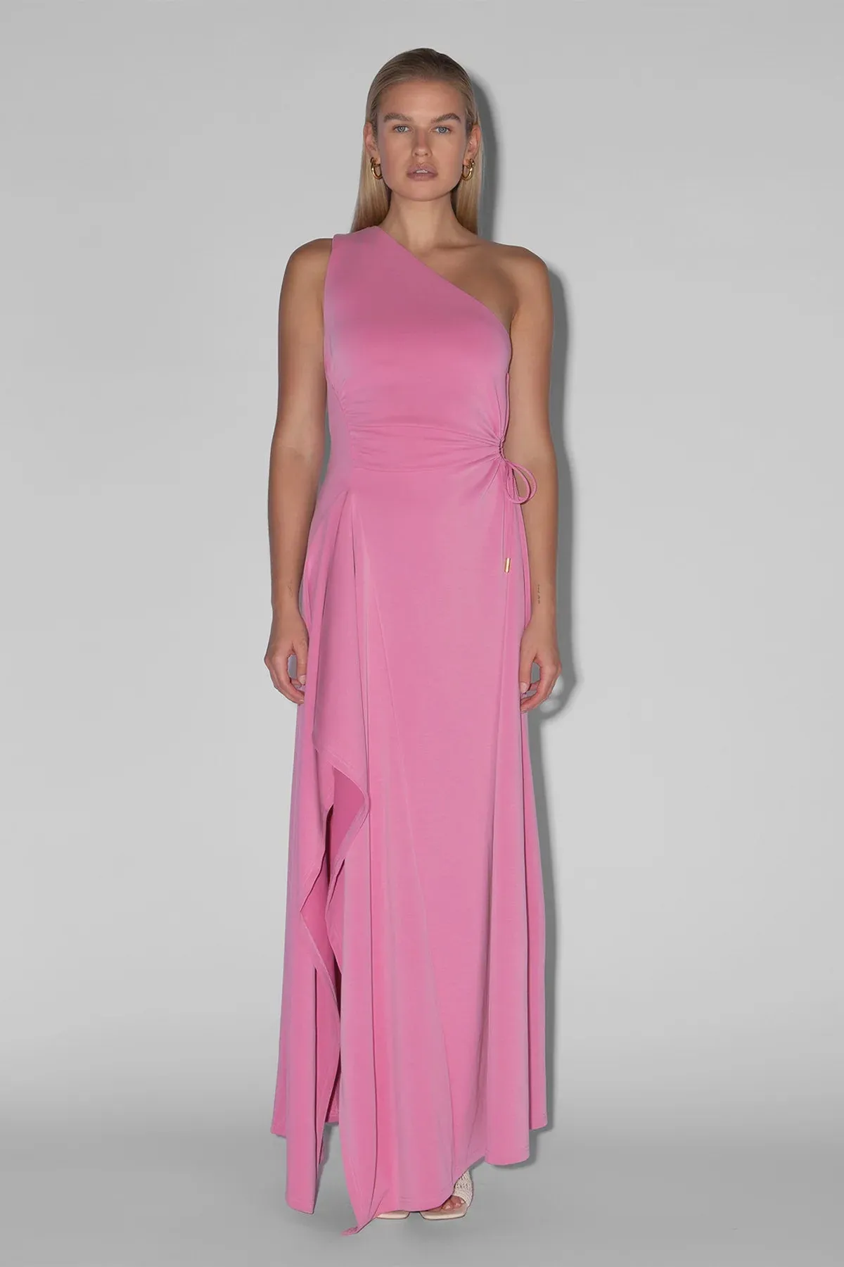 Vivi One Shoulder Dress - Candy