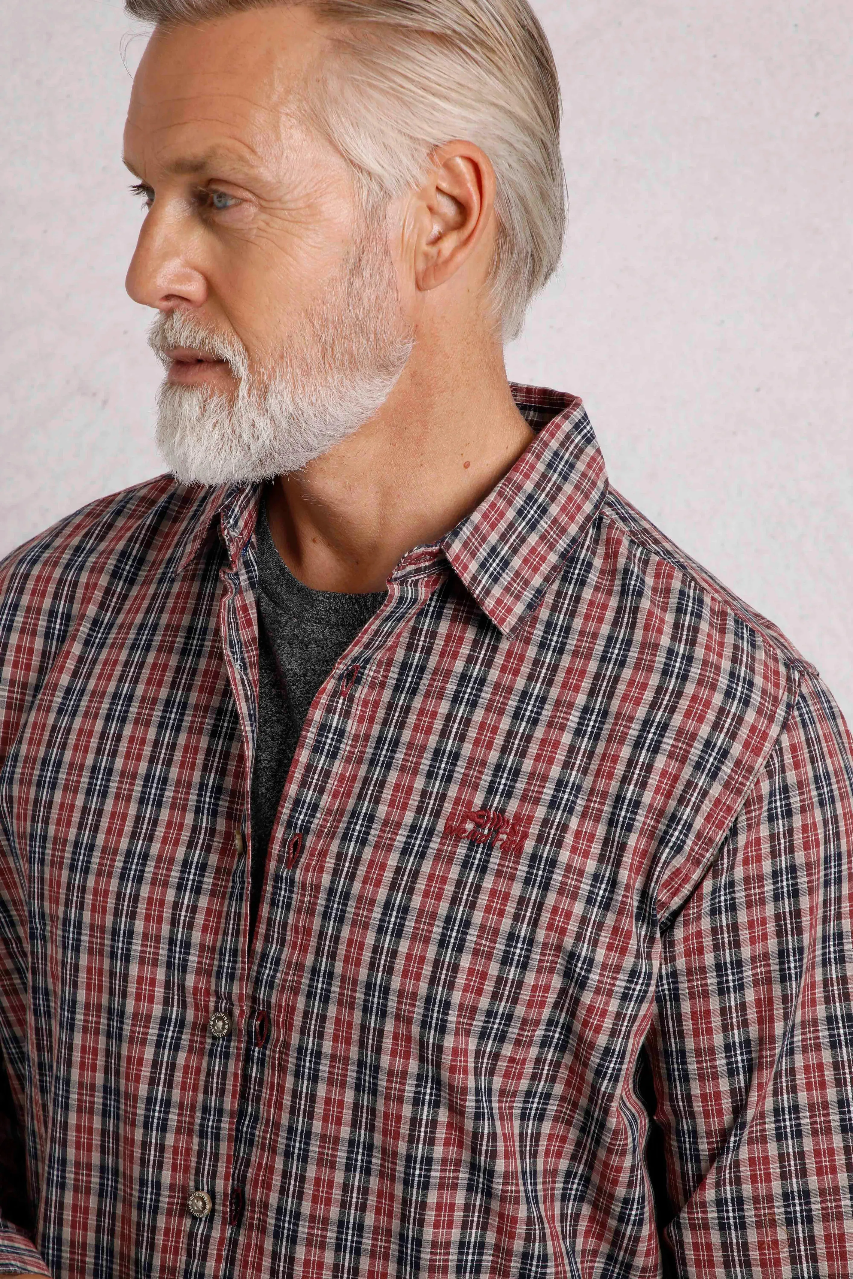 Weird Fish L Nut Lando Long Sleeve Check Shirt