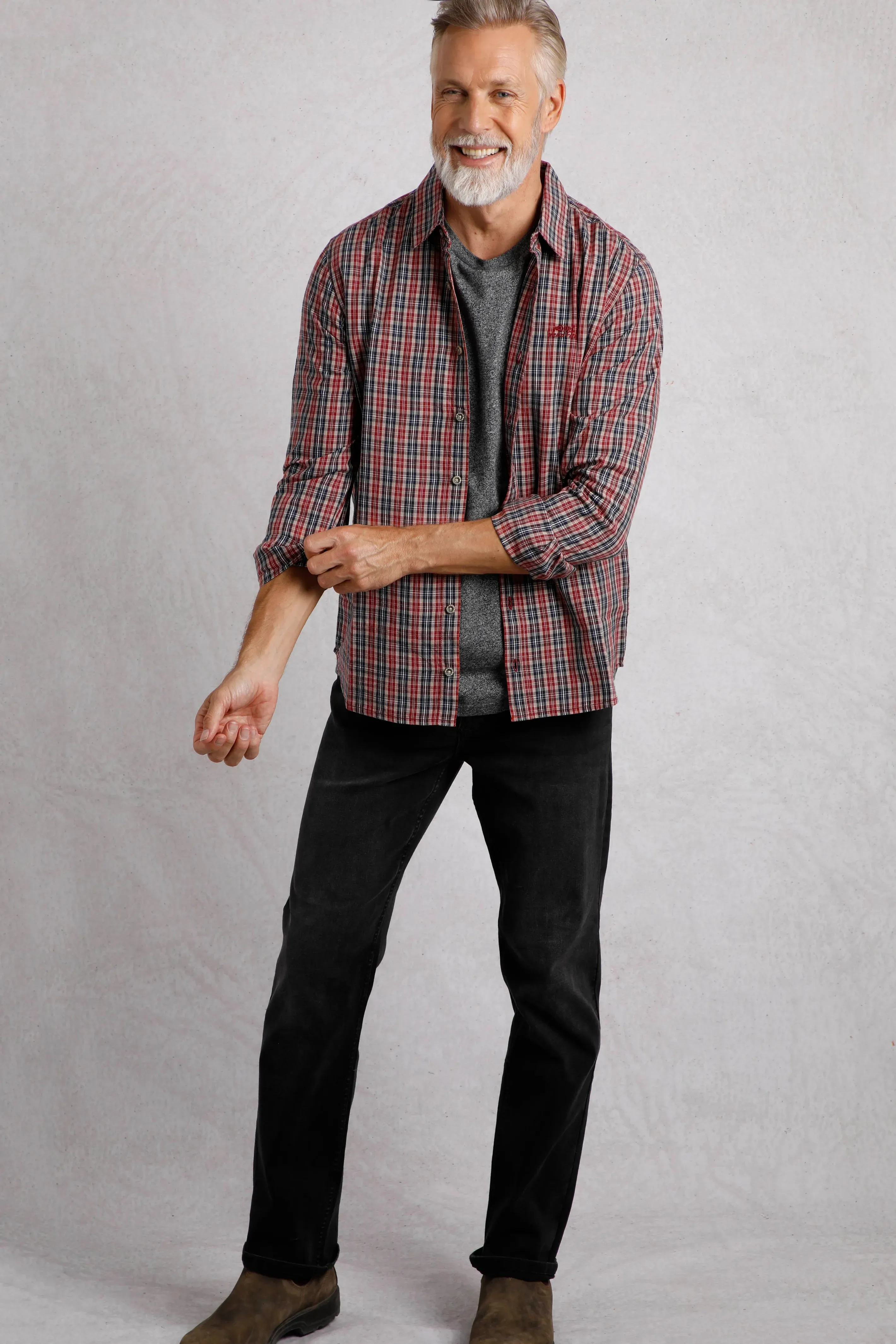 Weird Fish L Nut Lando Long Sleeve Check Shirt
