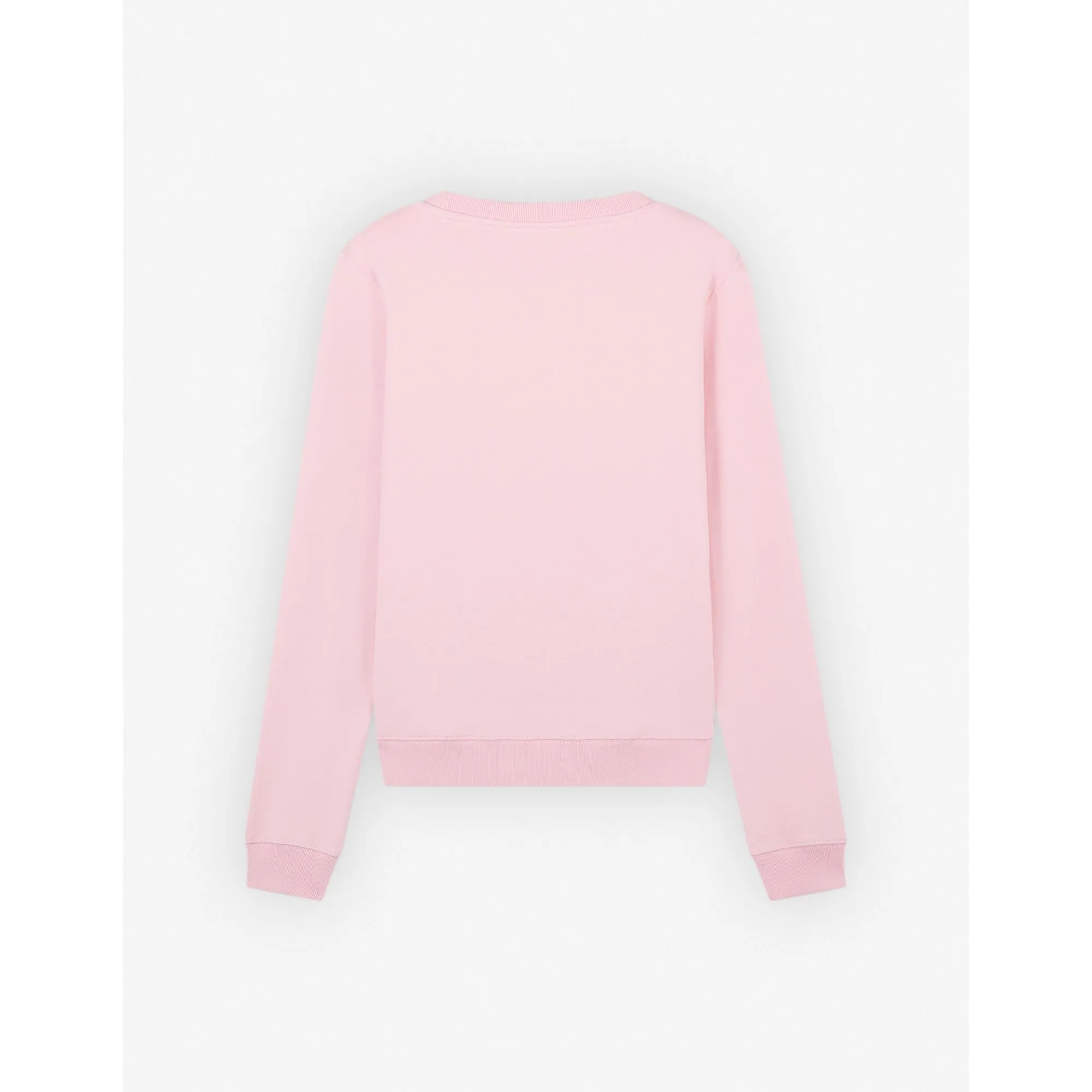 Women Fox Head Patch Regular Sweatshirt - Pale Pink